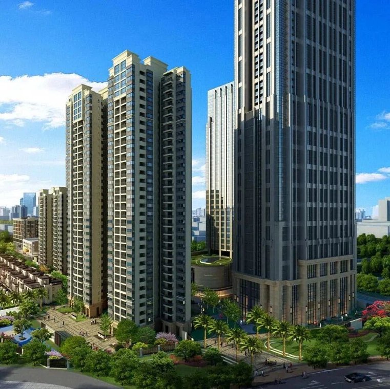 深圳龙岗中心城远洋新天地家园二手房出售信息 盛平地铁站旁次新精装花园社区